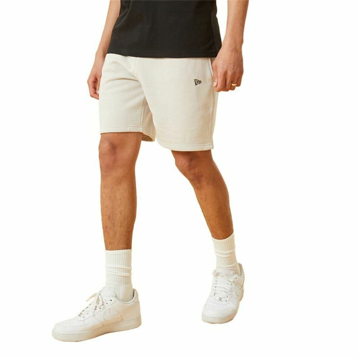 Men's Sports Shorts New Era MLB Seasonal Team New York Beige-6