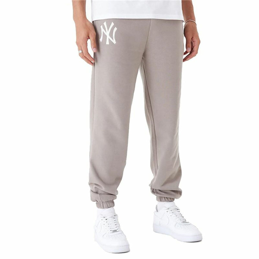 Long Sports Trousers New Era League Essential New York Yankees Brown Men-0