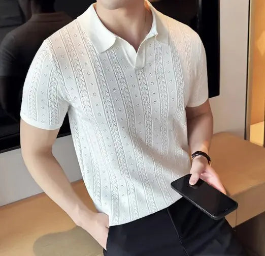 Polo ricamata